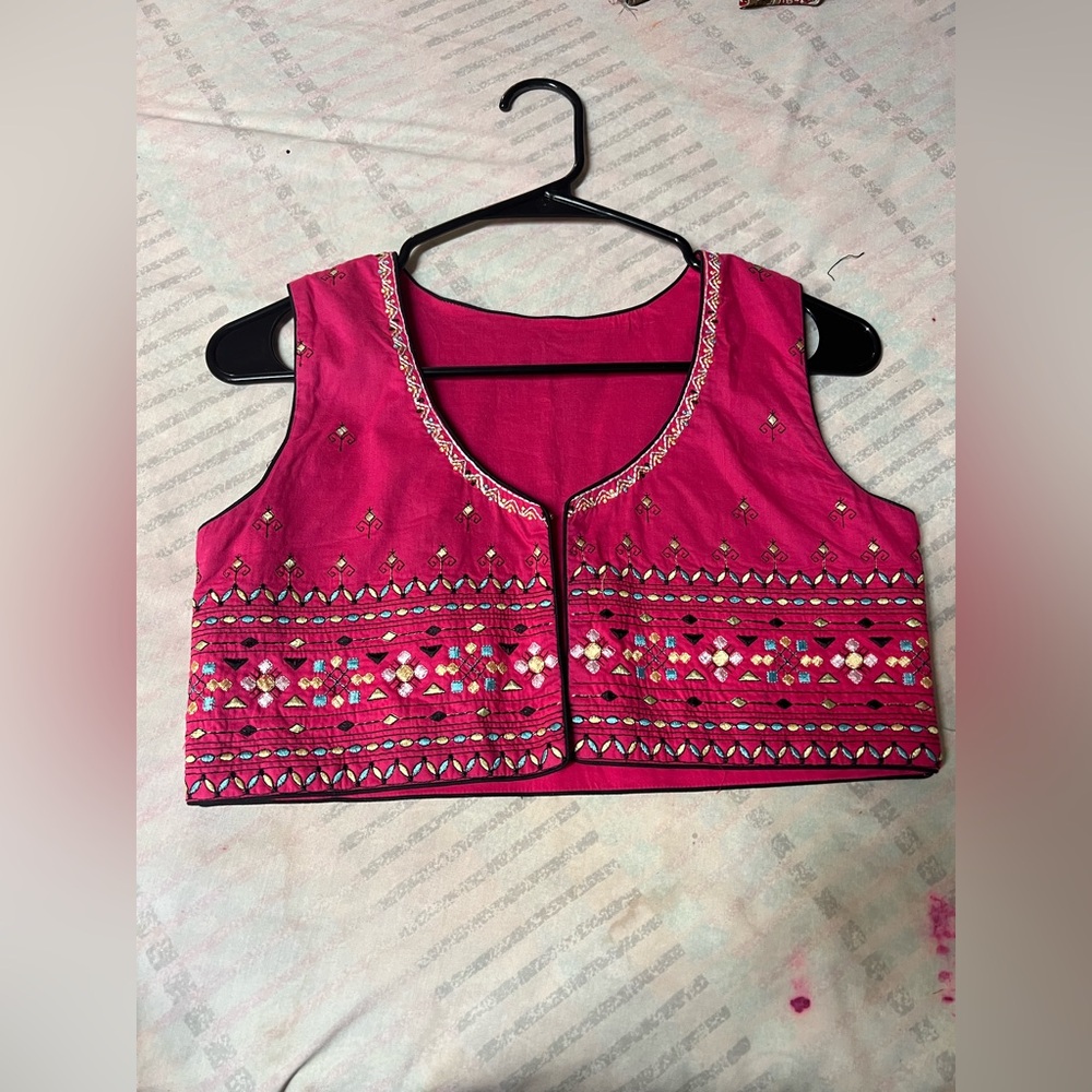 Pakistani girls waist coat